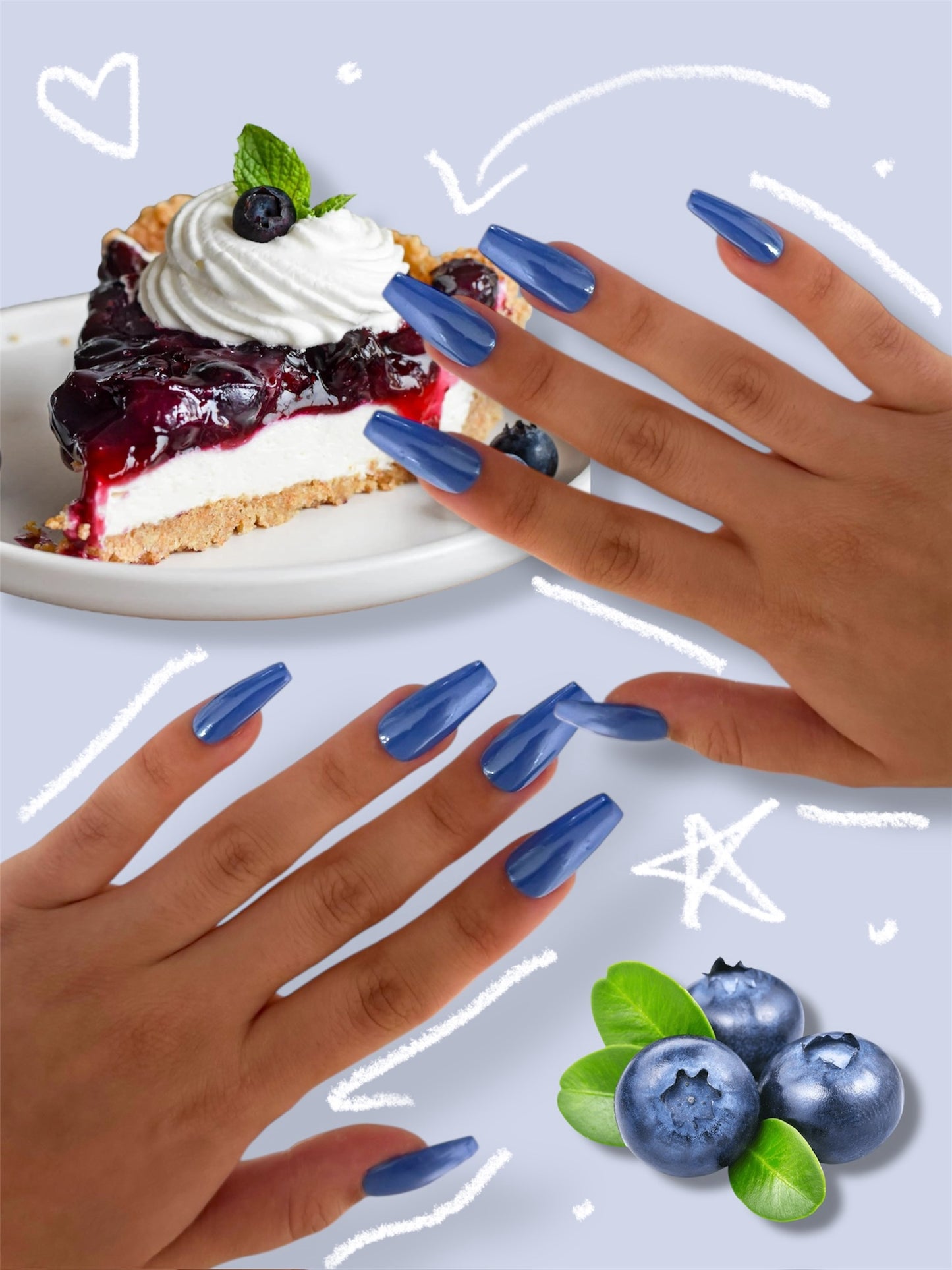 Sweet Blueberry Cobbler