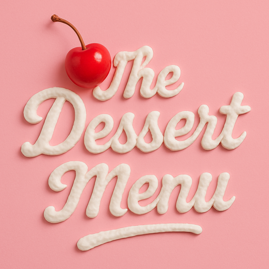 The Dessert Menu